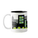 City Scape mugs by Perlyyyy City Scape mugs