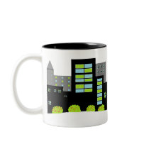 City Scape mugs