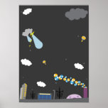 City Sky Line Poster