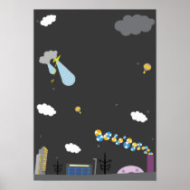 City Sky Line posters