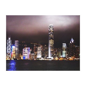City Skyline Canvas Print