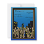 City Skyline Party Invitation