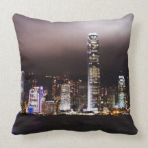 City Skyline Pillow