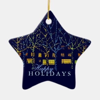 City Square Holiday Lights Ornament