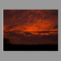 City Sunset postcards
