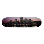 City Sunset Skateboard