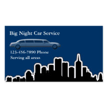 City Taxi Business Cards
