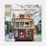 City Tour Tram Christchurch, New Zealand Magnet
