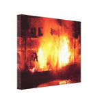 City - Vegas - Explosion, Abandon ship Gallery Wrap Canvas