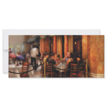 City - Venetian - Dining at the Palazzo Rack Card Design