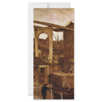 City View (View Of Amsterdam) By Jacob Maris (Best Personalized Rack Card