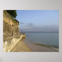 City Wall - Old San Juan Print