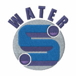 CITY WATER EMBROIDERED TRACK JACKET