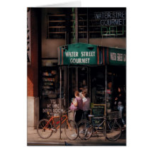 City - Water St Gourmet Deli Greeting Cards