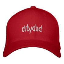 citydad embroidered hat