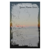 Cityscape at Sunrise; Customizable