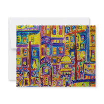 Cityscape Bronx by Piliero invitations