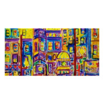 Cityscape Bronx by Piliero photo cards