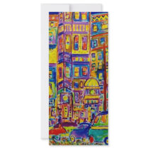 Cityscape Bronx by Piliero Rack Card Template