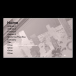 Cityscape Business Card business cards