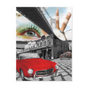 Cityscape Collage Postcard by rkmangham Cityscape Collage Postcard