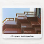 Cityscape in Oceanside Mouse Pads