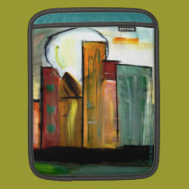Cityscape ipad sleeve by Kim Anderson Art ipad sleeves
