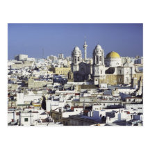 Cityscape of Cadiz, Spain Post Cards