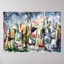 Cityscape Print