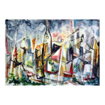 Cityscape posters