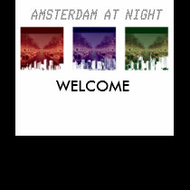CityScape RBG 2 T-Shirt - Welcome to Amsterdam 