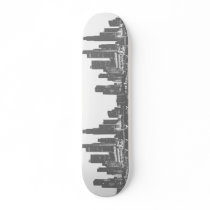 cityscape skateboard by KASHRICH cityscape skateboard