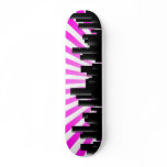 cityscape skate board decks
