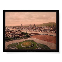Cityscape view, Florence, Italy posters