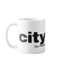 cityview LOGO black, Des Moines' Weekly Alterna... mugs by dmcityview cityview LOGO black, Des Moines' Weekly Alterna... mugs