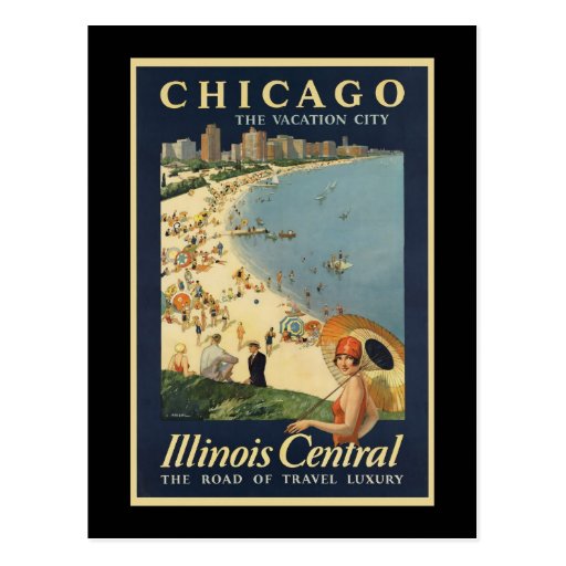 Ciudad de las vacaciones de Paul Proehl Chicago Postal