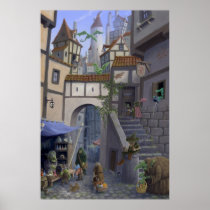 ciudad interior del goblin posters