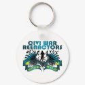 Civi War Reenactors Gone Wild keychains