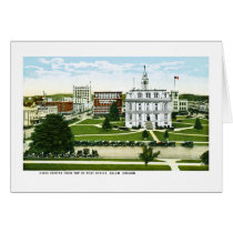 Civic Center, Salem, Oregon Card