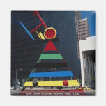 Civic Center sculpture, southern Texas, U.S.A. Magnet