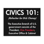Civics 101 postcards