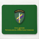 Civil Affairs and PsyOps Command SSI Mouse Pad