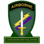 Civil Affairs Command - Airborne SSI Photo Cutouts