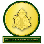 Civil Affairs crest 2 Acrylic Cut Out