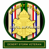 Civil Affairs - Desert Storm Veteran Photo Cut Outs