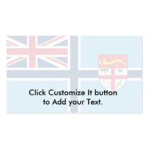 Civil Air Ensign Of Fiji, ethnic flag Business Card