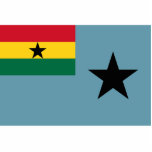 Civil Air Ensign Of Ghana, Germany flag Photo Sculptures