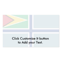 Civil Air Ensign Of Guyana, Guinea-Bissau Business Cards