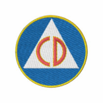 Civil Defense embroidered shirts