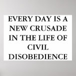CIVIL DISOBEDIENCE posters